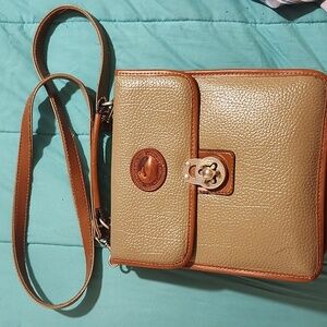 Dooney & Bourke bag, med, tan
